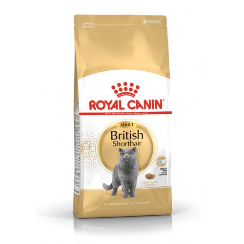 Royal Canin FBN British Shorthair, potpuna i uravnotežena hrana za odrasle mačke, specijalno za britanske krtkodlake mačke starije od 12 mjeseci, 2 kg Cene