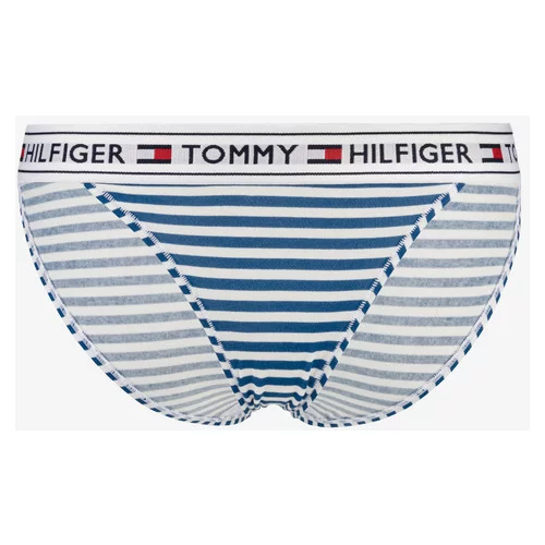 Tommy Hilfiger Hlačke Modra Bela