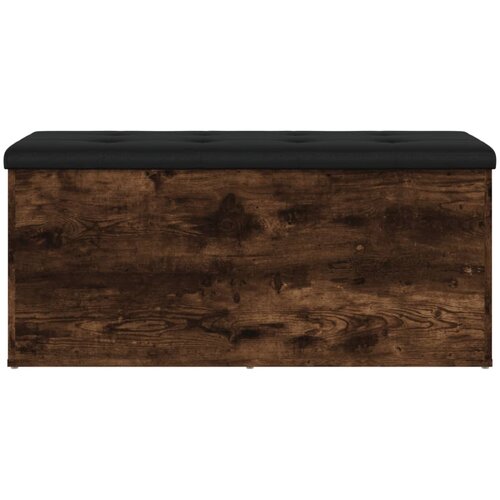  Klupa za pohranu boja hrasta 102x42x45 cm od konstruiranog drva Slike