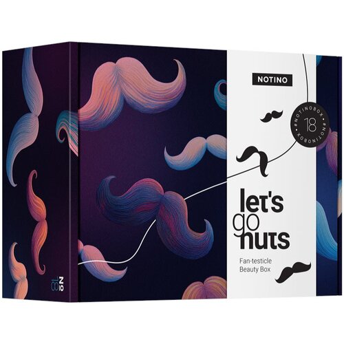 Beauty Box Notino no.18 - Let&amp;#039;s go nuts (Movember Charity Edition) poklon set za mu&amp;scaron;karce Slike