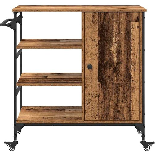  Kuhinjski kolica Staro drvo 87.5 x 39 x 84.5 cm Slike