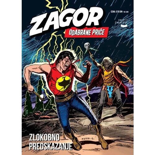 Veseli četvrtak Grupa autora - Zagor odabrane priče 64: Zlokobno predskazanje Slike