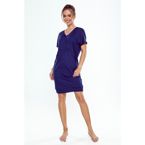Eldar Woman&amp;#039;s Tunic Fleur Navy Blue Slike