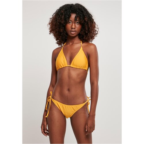 UC Ladies Women&amp;#039;s Recycled Triangle Swimsuit - Mango Slike