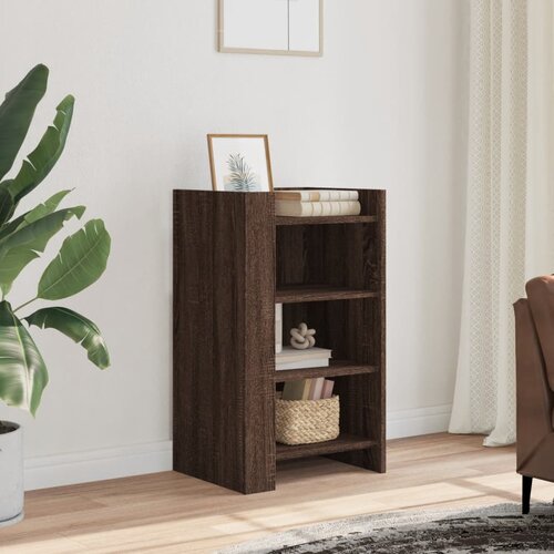  The Living Store Komoda rjav hrast 45x35x75 cm inženirski les - Komoda, (21496194) Cene
