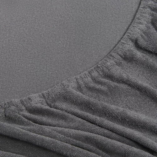 Sinsay - Bombažna jersey posteljnina z elastičnim trakom - Siva