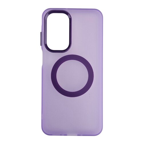  Silikonska futrola Magsafe FLURO COLOR Samsung S24/S25 LJUBIČASTA Cene