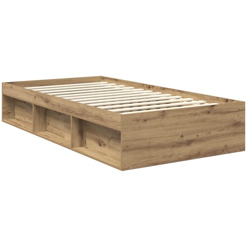  Krevetna konstrukcija Umjetnička hrastovina 100 x 200 cm Slike