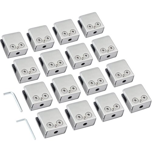 AUTOUTLET Set 16 Nosilcev za Steklo 9/10 mm Slike