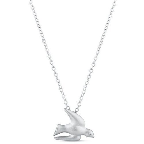 Vuch Ženska ogrlica Dove Silver, 45 cm Slike