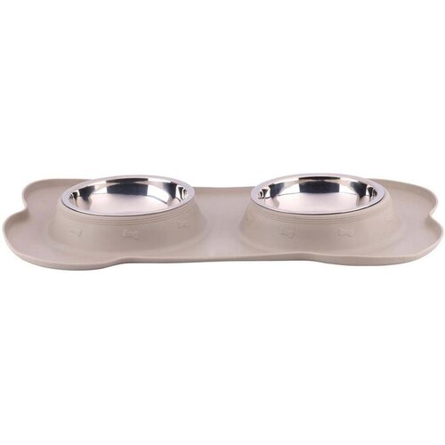 Pet_Treatment Duo posuda za hranu i vodu sa podmetačem, 2x400 ml Cijene
