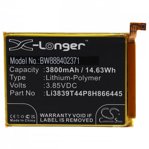 VHBW Baterija za ZTE Blade 11 Prime, 3800 mAh Slike