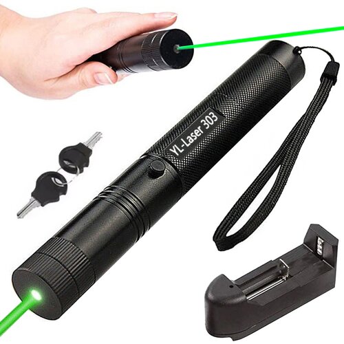  Snažni punjivi zeleni laserski pokazivač 4800mAh | shoptok.hr