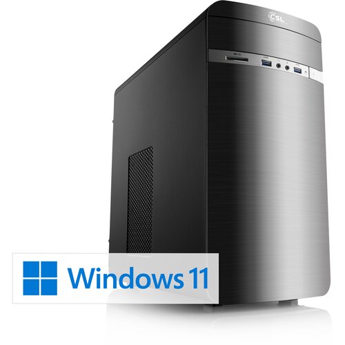 CSL Computer CSL Office PC M11060H, AMD Ryzen 5 8600G (6x4300 MHz), AMD Radeon 760M, 16 GB DDR5-RAM, SSD 1 TB, Windows 11 Home, (5000312563) Cene