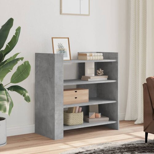  The Living Store Komoda betonsko siva 73,5x35x75 cm inženirski les - Komoda, (21496198) Cene