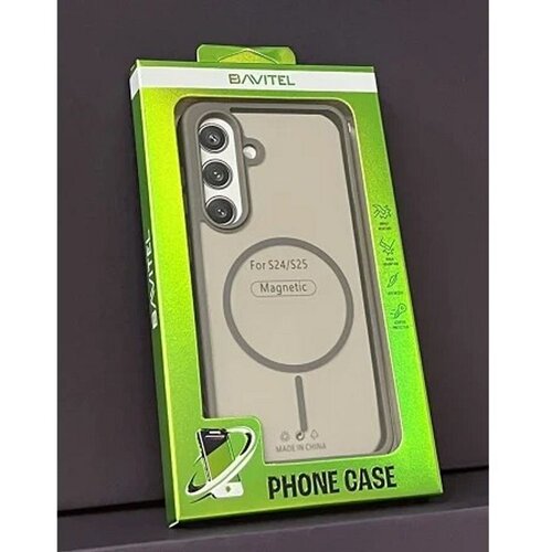 Samsung S24/S25 Bavitel MagSafe siva Slike