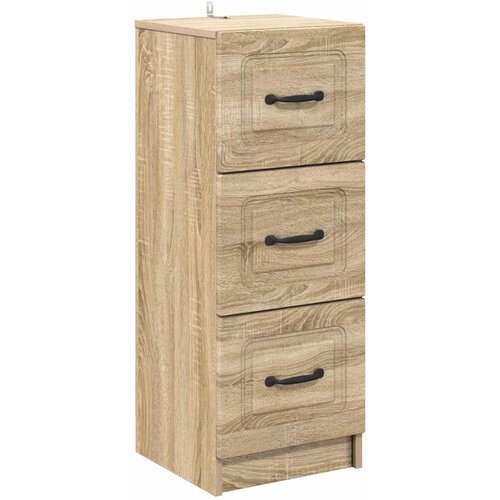  Ormar s ladicama Hrast sonoma 33 x 34,5 x 87 cm Cene