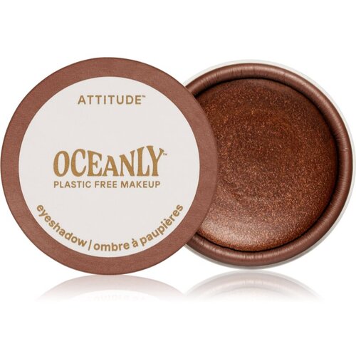 Attitude Oceanly Plastic Free Makeup kremasto senčilo za oči z bleščicami odtenek Cinnamon Stick 5 ml Cene