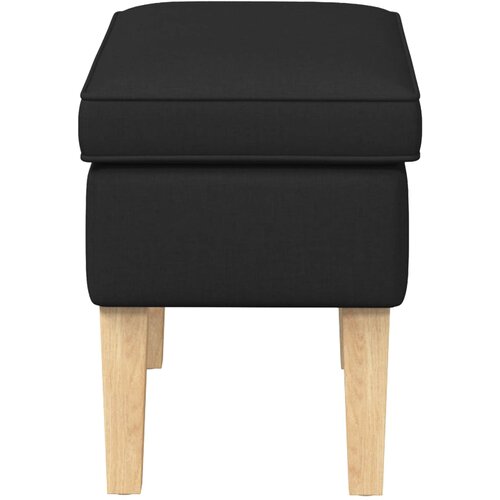 Stolica za noge Crna 55 x 35 x 41 cm Tkanina Slike