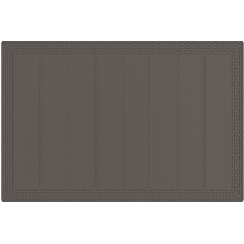  Vrtni set za objed 5 kom. Svijetlosiva i taupe PP Svjetlosiva 150 cm Slike