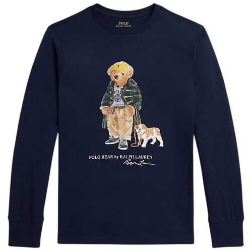 Polo Ralph Lauren Majice z dolgimi rokavi 323981177001 Modra Cene