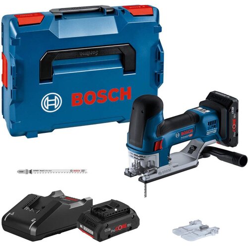 Bosch akumulatorska ubodna testera gst 18V-155 sc; 2 x procore 18V 4,0Ah u l-boxx koferu (06015B0002) Slike