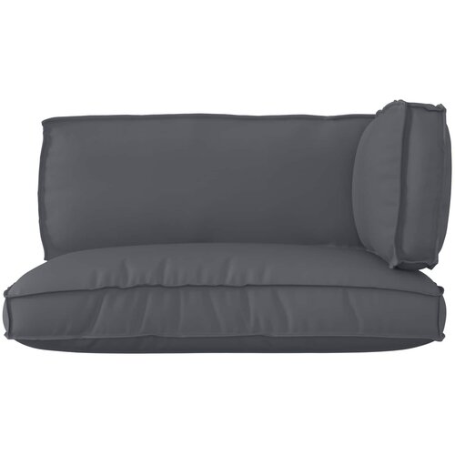  Set jastučića za palete 3 pcs Antracit Oxford tkanina Slike