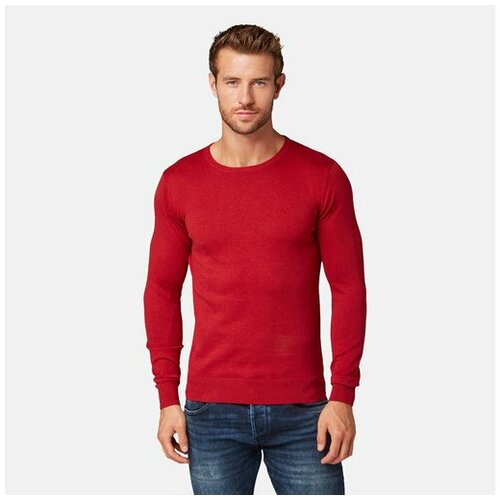 Tom Tailor muški džemper 30101281910 crveni Slike