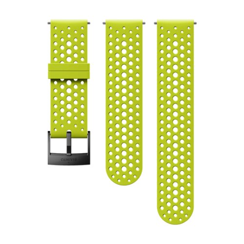Suunto zamenljiv pa&scaron;ček, silikonski, Athletic Lime/Black, (20484764) Cene