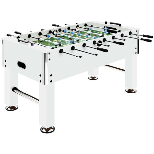  Miza za namizni nogomet jeklo 60 kg 140x74,5x87,5 cm bela Cene