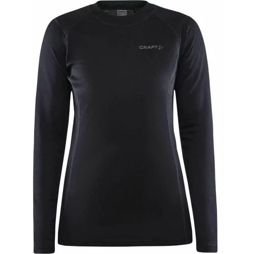 Craft CORE WARM BASELAYER LS Ženska funkcionalna majica, crna, veličina