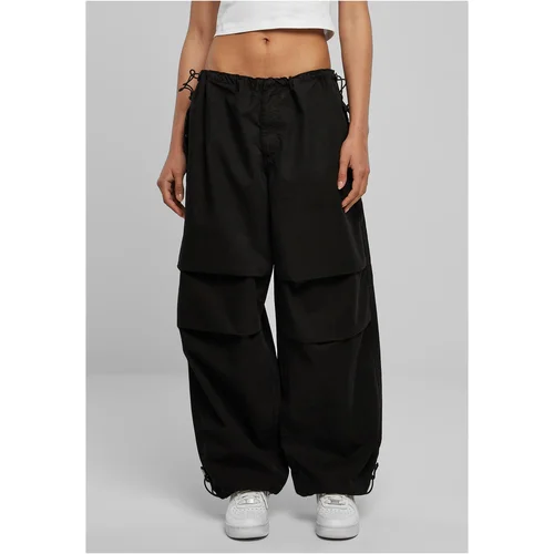 UC Ladies Ladies Cotton Parachute Pants black