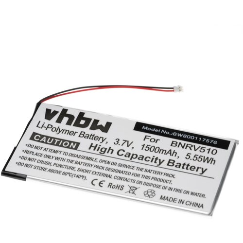 VHBW Baterija za Tolino Vision 3 HD / Vision 4 HD, 1500 mAh Slike