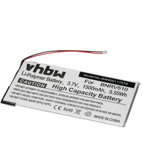 VHBW Baterija za Tolino Vision 3 HD / Vision 4 HD, 1500 mAh