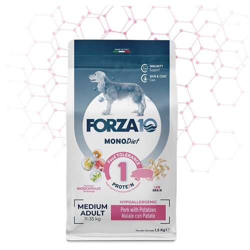 Forza 10 FORZA10 MonoDiet Medium Adult Pork with Potatoes 12kg Cene