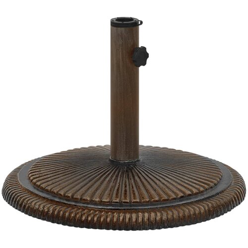 VidaXL Stalak za suncobran brončani 45 x 45 x 30 cm lijevano željezo Slike