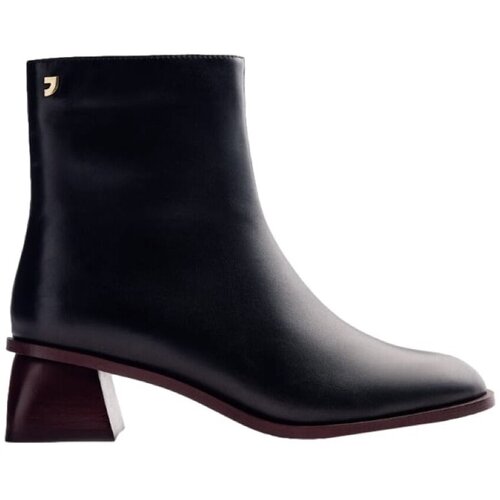 Gioseppo &amp;Scaron;kornji Pierz Boots - Black Črna Slike