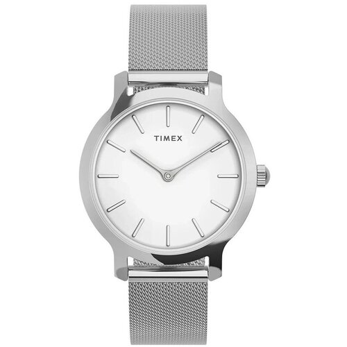 Timex Analogne ure ty257770 Bela Cene