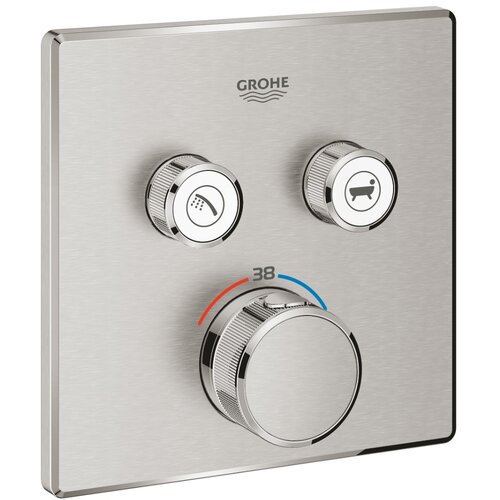Grohe Grohtherm Smartcontrol termostat za skrivenu ugradnju sa dva izlaza 29124GN0 Slike