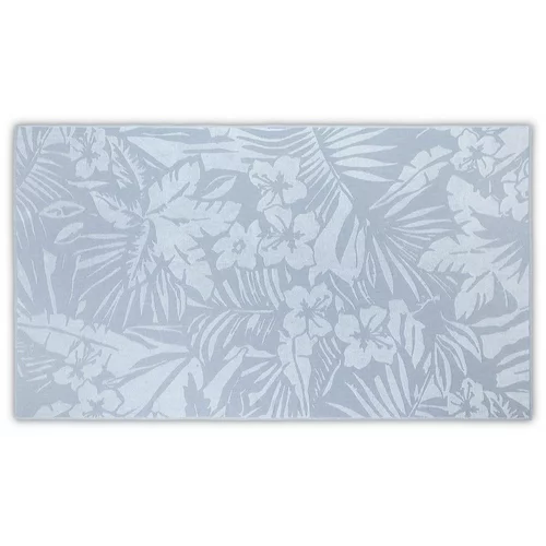 Foutastic Modra brisača za plažo 180x100 cm Botanic - Foutastic