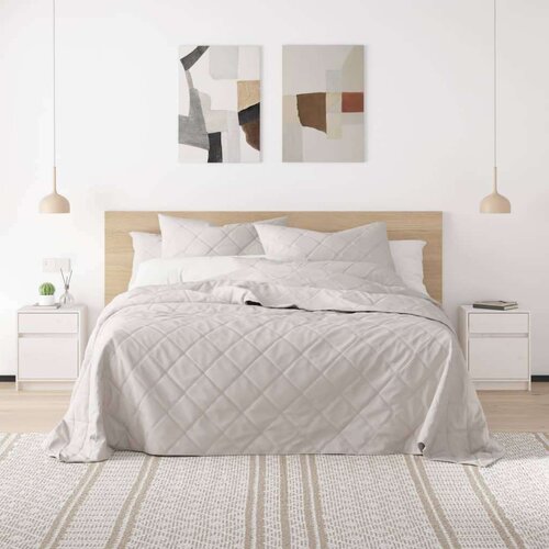  Nočna omarica bela 40x31x50 cm trdna borovina, (20624135) Cene