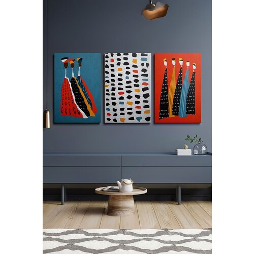 Wallity slika Ersycnvs9, 50x70 cm, 3 dela Cene