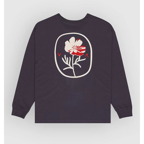 Rvca Odai Oversized Long Sleeve T-Shirt garage blue Slike
