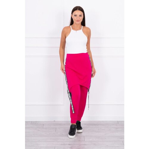 Kesi Pants/suit with fuchsia selfie lettering Slike