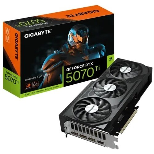 Gigabyte VGA RTX 5070-Ti WINDFORCE 3 OC SFF 16GB, GV-N507TWF3OCV2-16GD Cene