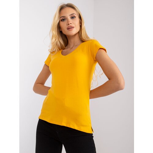 BASIC Feel Good T-shirt-RV-TS-4837.38P-Light Orange Cene