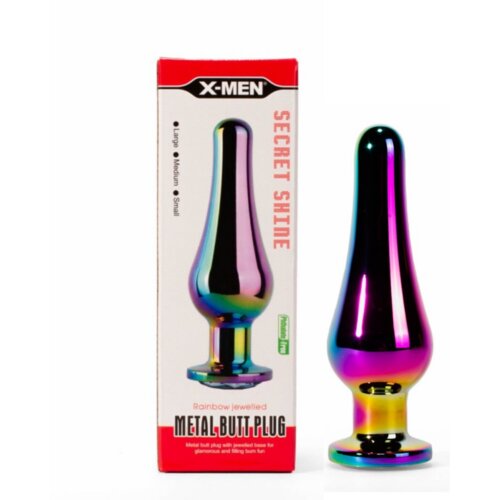 X-Men Analni Čep Secret Shine Rainbow Jewelled (m) Cene
