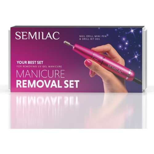 Semilac Set Manicure Removal Električna rašpica za nokte s dodatnom opremom Cijene