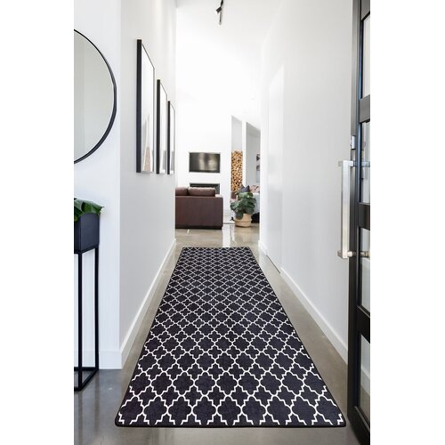 Conceptum Hypnose Tepih Kupa, 100x150 cm, Crno-bijeli Cijene