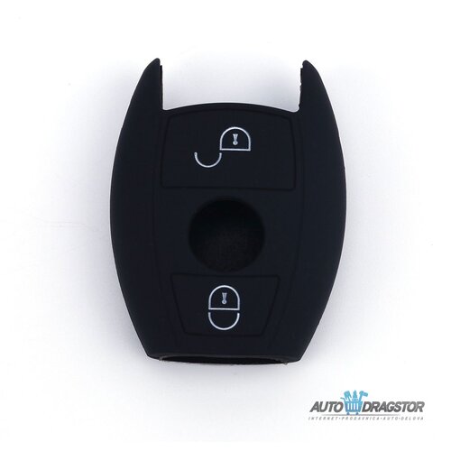 888 Car Accessories silikonska navlaka za ključeve crna mercdes APT1008.02.B Cene